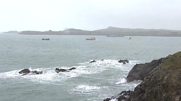 Divers have been unable to get down to the vessel