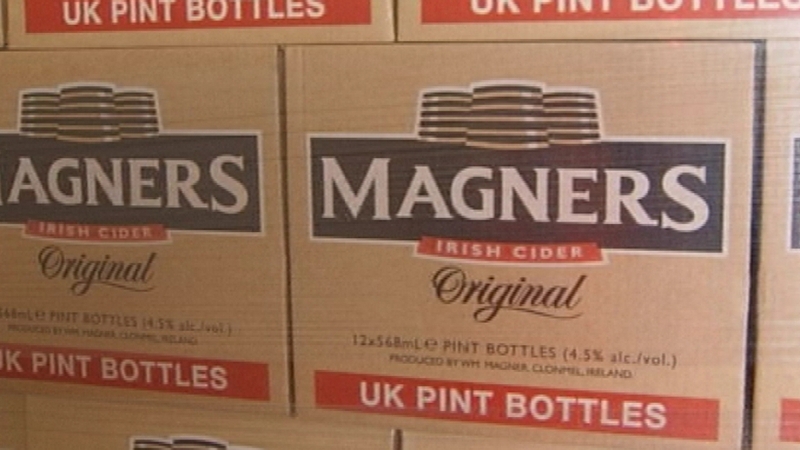 Strong increase in sales of Magners