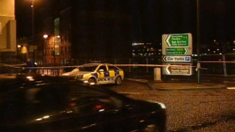 Derry City area cordoned off