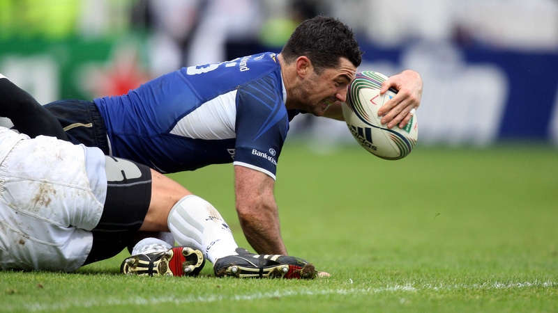 Rob Kearney scored the second of Leinster's tries at the RDS and was also named Man of the Match