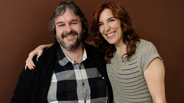 Peter Jackson and Amy Berg at Sundance