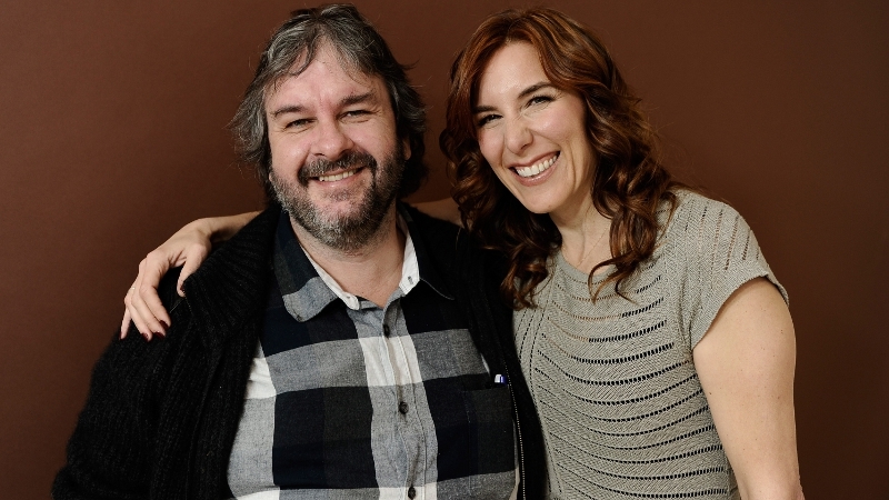 Peter Jackson and Amy Berg at Sundance