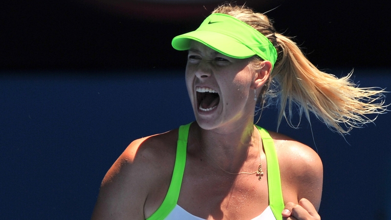 Maria Sharapova landed her only Australian Open in 2008