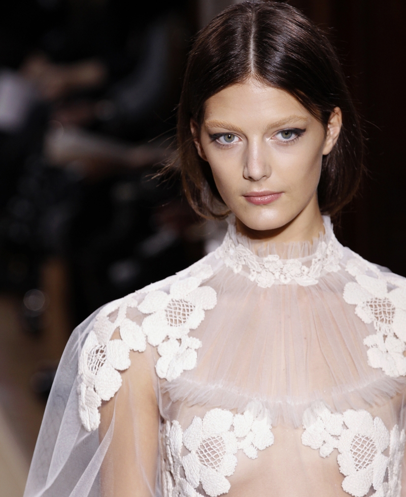 One of Valentino's designs from their catwalk show earlier this year