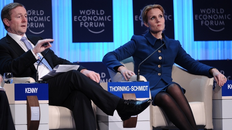 Earlier the Taoiseach said people "went mad" borrowing during the boom