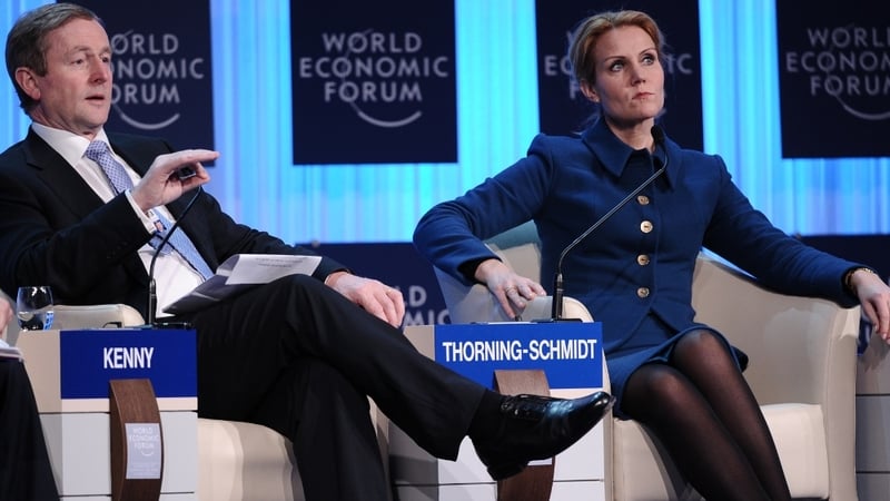 Opposition criticises Taoiseach's Davos comments