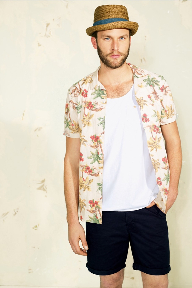Hawaiian shirts and loud prints are creeping in this summer