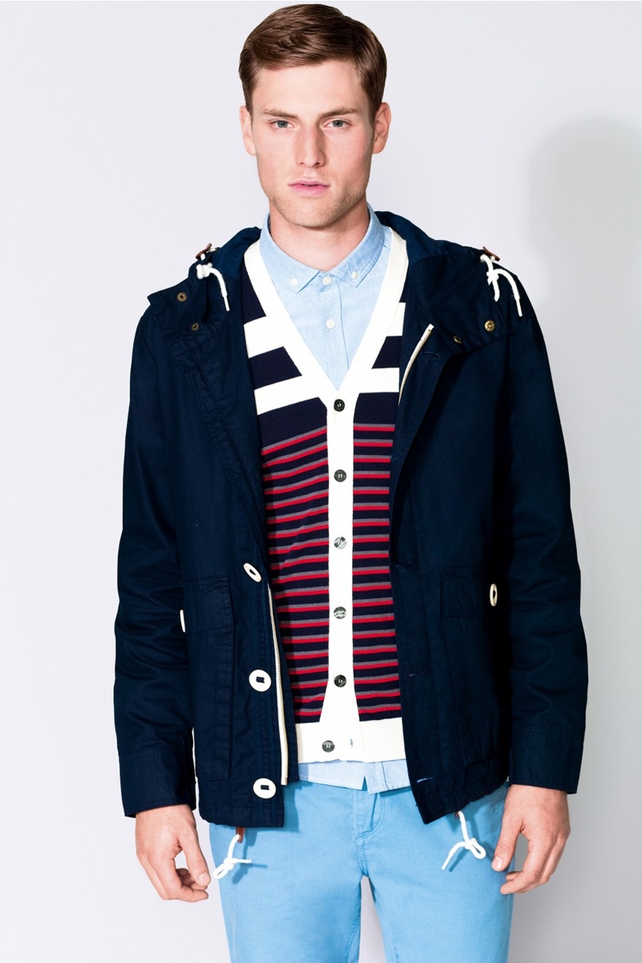 Menswear is slowly moving on from the naval trend of the past few years