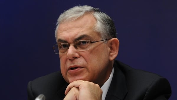 Greek Prime Minister Lucas Papademos gives up his salary