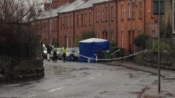 The woman's body was found at 8.30am