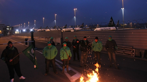 Charleroi Airport was forced to scrap all flights
