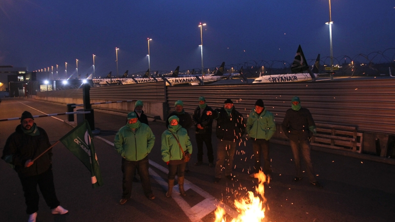 Charleroi Airport was forced to scrap all flights