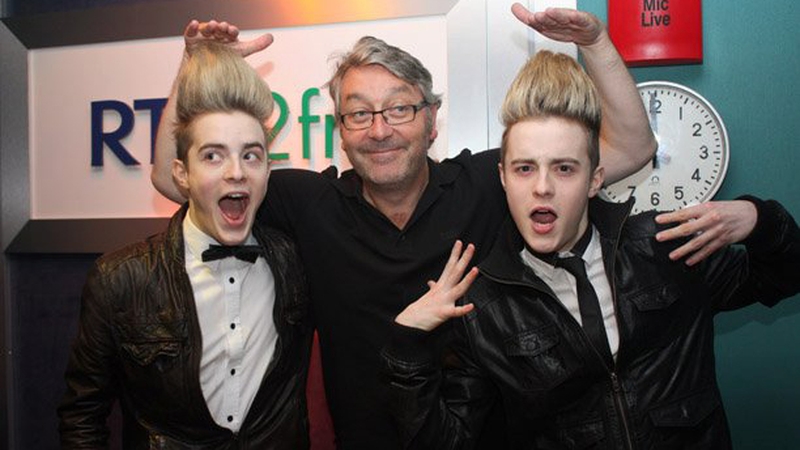 Jedward and Hayes - Teaming up in aid of the ISPCC