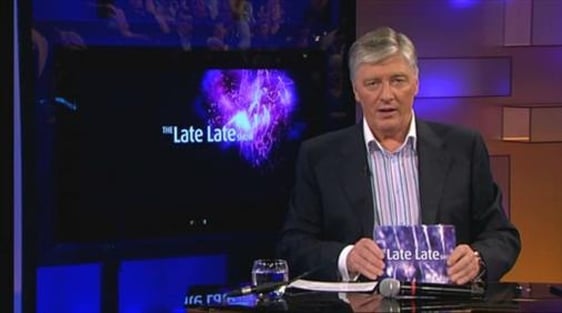 Pat Kenny announces on air that he will be standing down as presenter of 'The Late Late Show'.