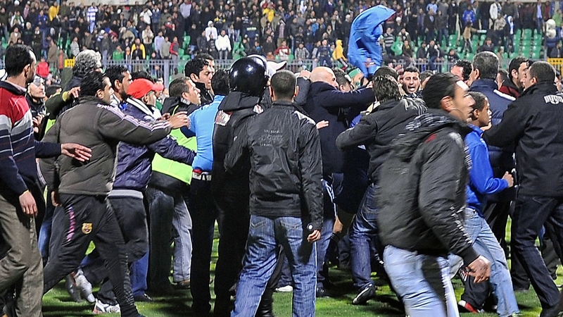 74 people were killed when violence erupted following a soccer match in Port Said on 1 February
