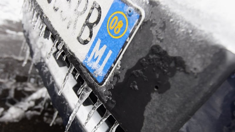 Ice has gripped Italy with schools closing in several cities