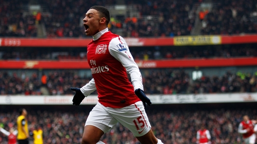 Alex Oxlade-Chamberlain hit a brace as Arsenal crushed Blackburn