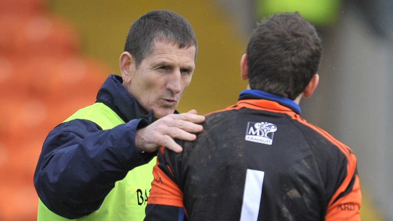 Armagh manager Paddy O'Rourke