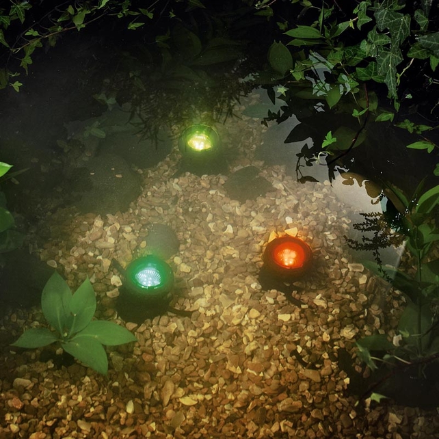 Smart Solar Solar Underwater Spotlights (3 pack) €99