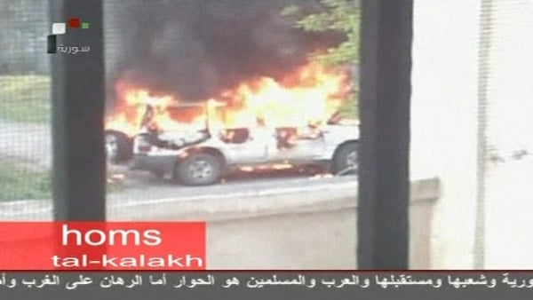 Syria called the Arab League resolution "a hostile act that targets Syria's security and stability"