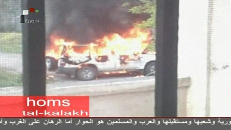 Syria called the Arab League resolution "a hostile act that targets Syria's security and stability"