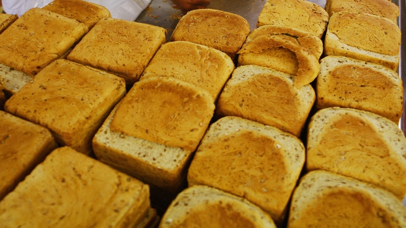 The price of foods like bread and confectionery were up 8.5% - but dairy, fruit and vegetable prices fell