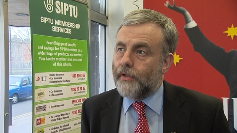 Jack O'Connor said Ireland was 'between a rock and a hard place'