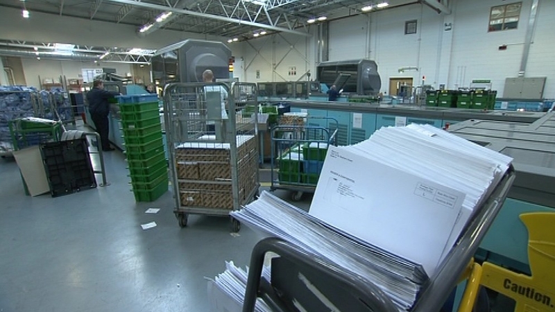 ComReg has set a number of targets for the delivery of mail for An Post