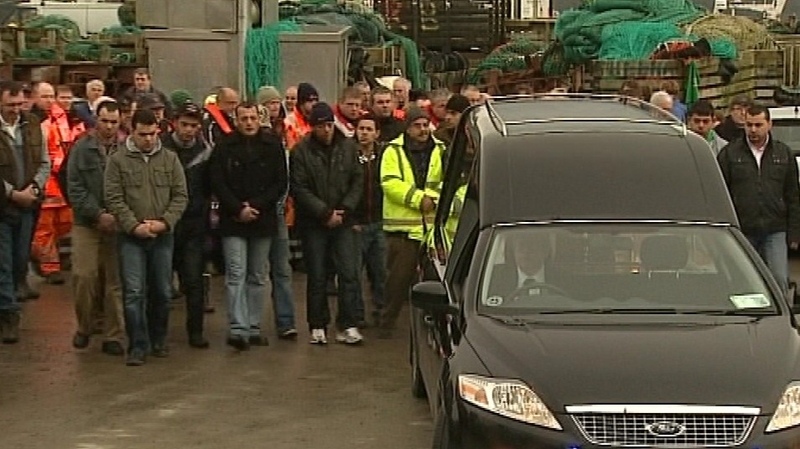 Saied Ali Eldin's body is taken to Cork University Hospital