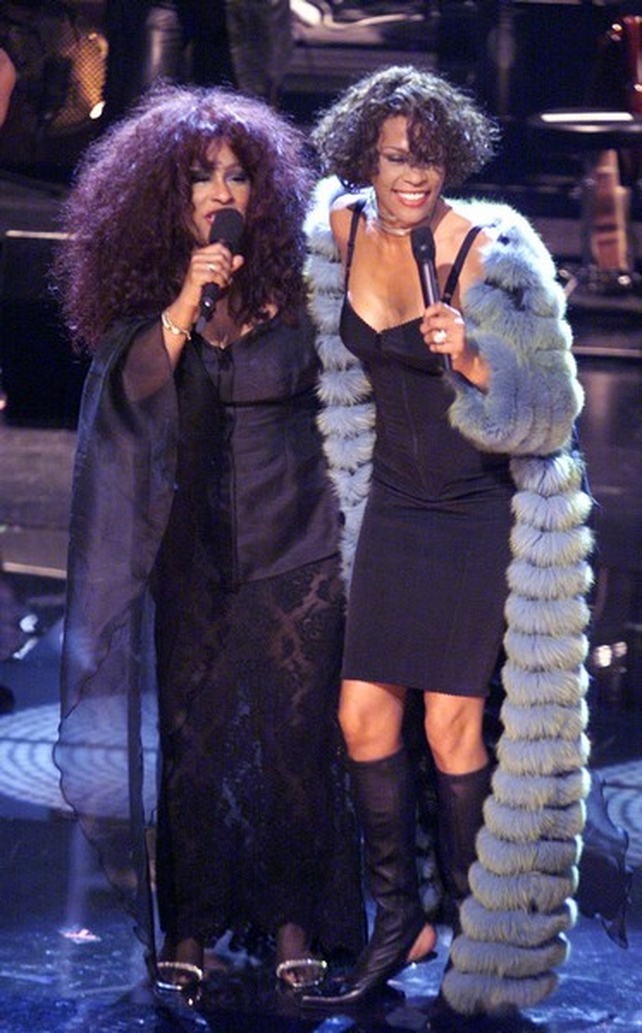On stage with Chaka khan for VH1 Divas Live '99