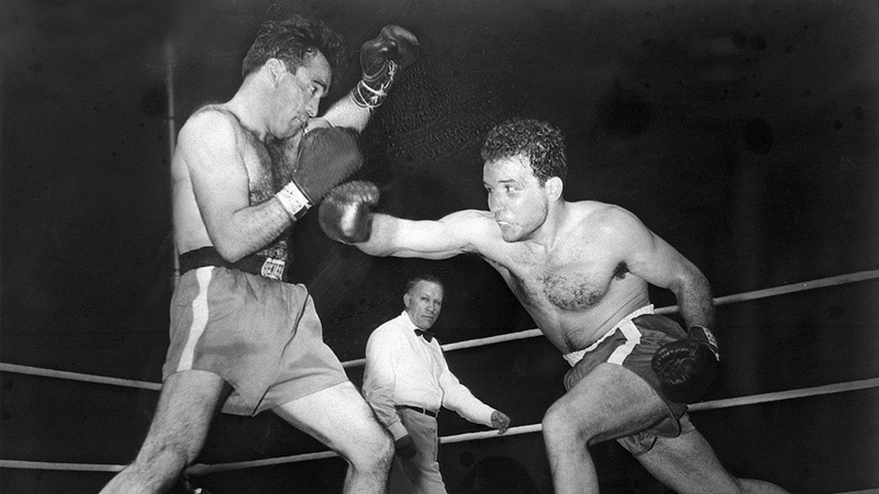 Jake LaMotta (left) passed away