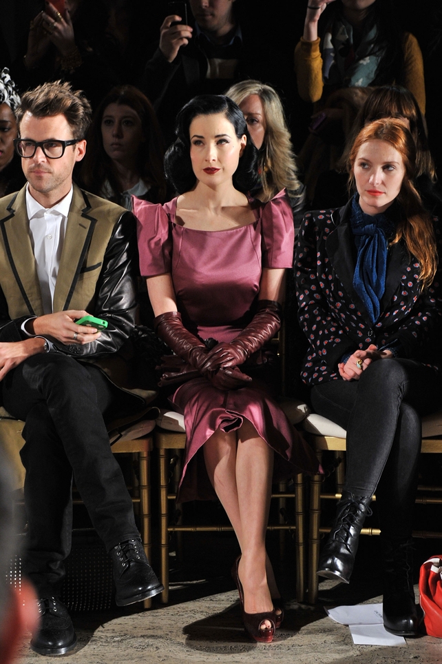 Brad Goreski, Dita von Teese, Josephine de la Baume