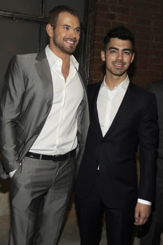 Kellan Lutz and Joe Jonas