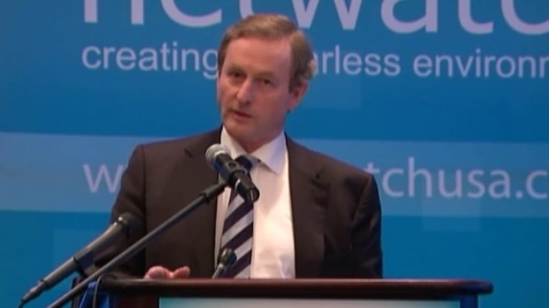 Enda Kenny has vowed to restore Ireland's reputation