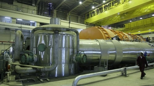 Iran has said its mines can supply the uranium ore needed for its nuclear programme and that it has no shortage problems