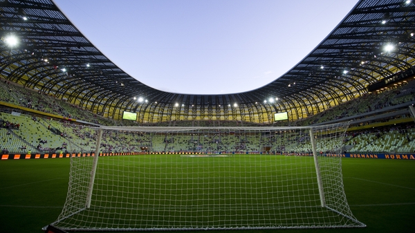The Europa League final was set to be played in the northern Polish city of Gdansk