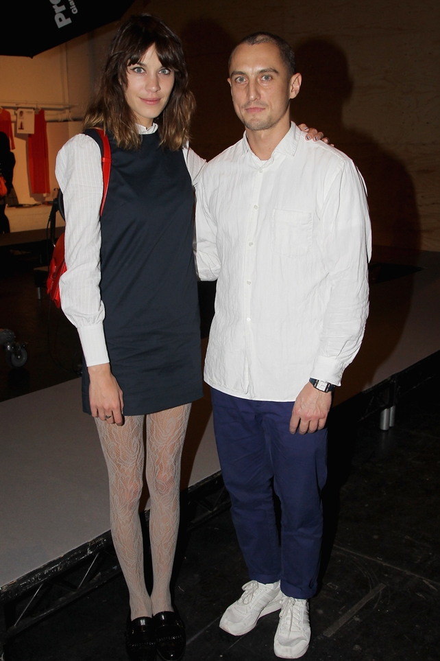 Alexa Chung and Richard Nicoll