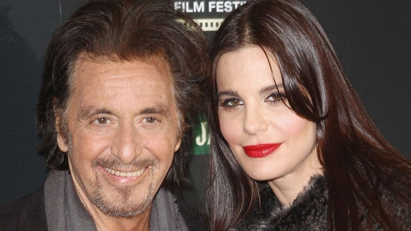 Pacino and his partner Lucila Sola