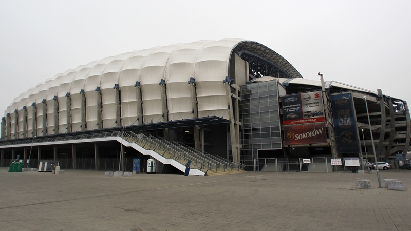 Irish voices will surely make themselves heard inside the Miejski Stadium on Sunday