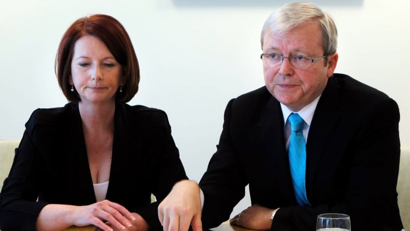 Julia Gillard ousted Kevin Rudd as prime minister in 2010