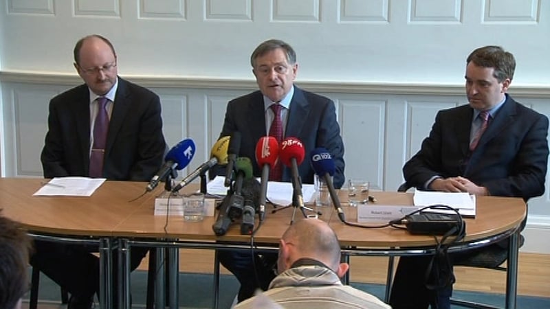 Announcement made this morning by Brendan Howlin