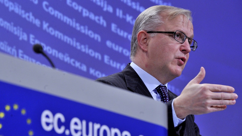 Olli Rehn said the bailout had contributed to Ireland's recovery