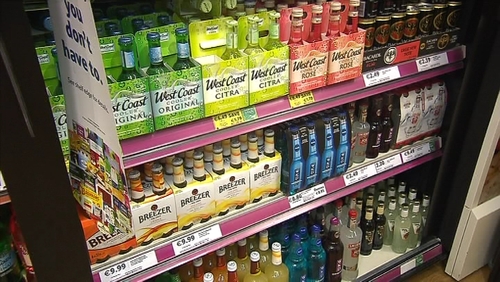 There was a small drop in the number of children who said they had been drunk