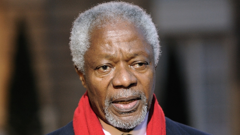 Kofi Annan said the talks were an opportunity for Syrian leadership