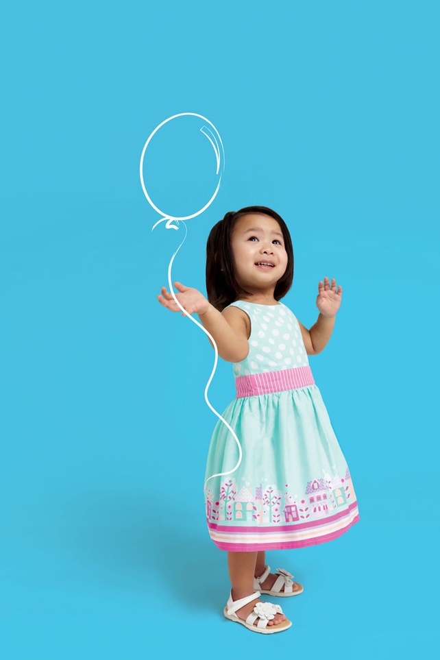 BG poplin dress €8 yg pretty sandal €7