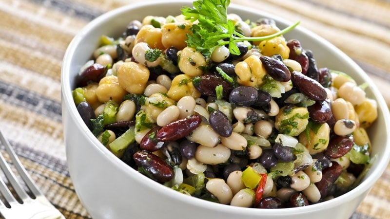 The Happy Pear's Mixed Bean Salad