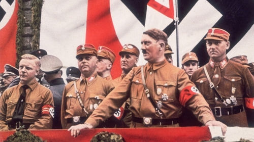 Hitler in 1933: art collection found