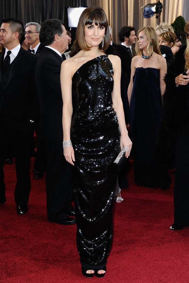 Rose Byrne:Australian actress and Bridesmaids star Rose Byrne wore understated Vivienne Westwood to the Oscars
