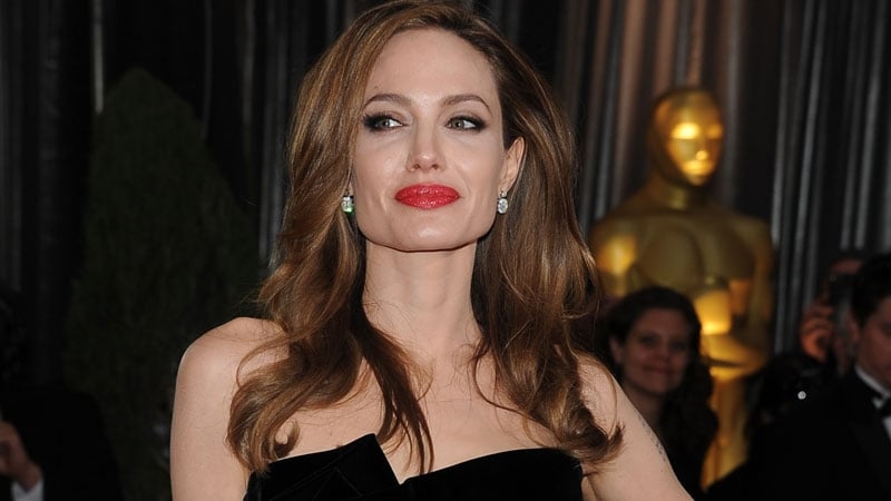 Angelina Jolie - pictured at the 2012 Academy Awards