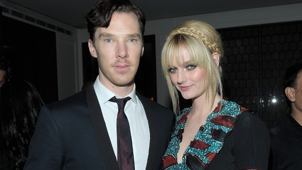Cumberbatch and Hearst - They're 'close'